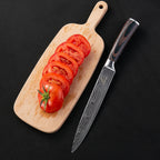 Ensemble de couteaux de cuisine style Damas