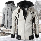 Gilet de sport zippé à capuche pour homme