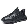 Chaussures de sport respirantes pour hommes, motif crocodile