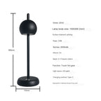 Lampe de table LED moderne et créative pour la maison