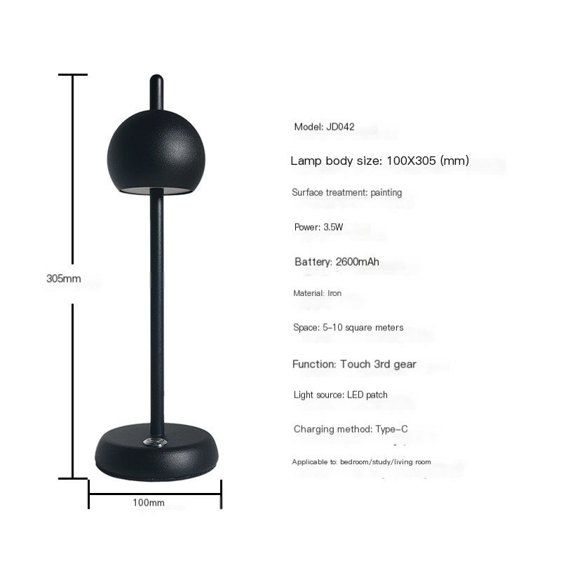 Lampe de table LED moderne et créative pour la maison