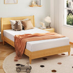 Matelas EGOHOME pour lit simple en mousse à mémoire de forme, 20 cm d'épaisseur, livré en boîte, avec gel rafraîchissant au thé vert pour un soulagement des points de pression, soutien mi-ferme, certifié CertiPUR-US, 190 cm x 97 cm, blanc