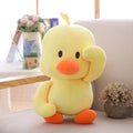 Canard en peluche jaune dansant avec expressions