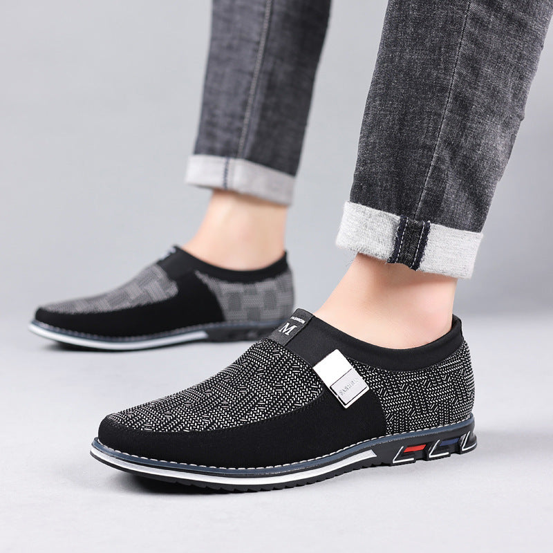 Chaussures basses décontractées pour hommes - Grande taille pour un confort optimal