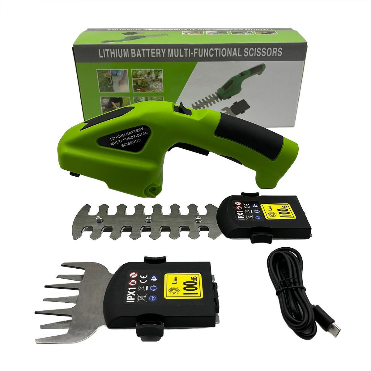 Taille-haie et ébrancheur électrique sans fil - Outil de jardinage