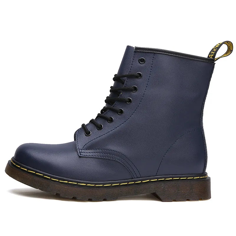 Bottes Martin d'extérieur, chaussures de locomotive, chaussures pour femmes