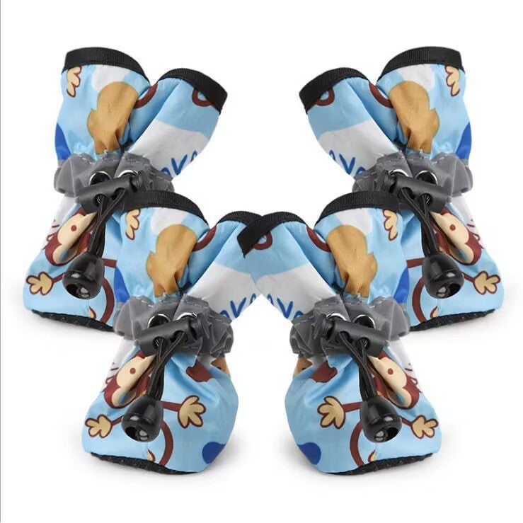 Bottines imperméables antidérapantes pour chiens