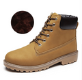 Bottines Martin roses en cuir PU pour femmes, chaussures plates à la cheville