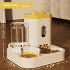 Distributeur Automatique de Nourriture et d'Eau pour Animaux