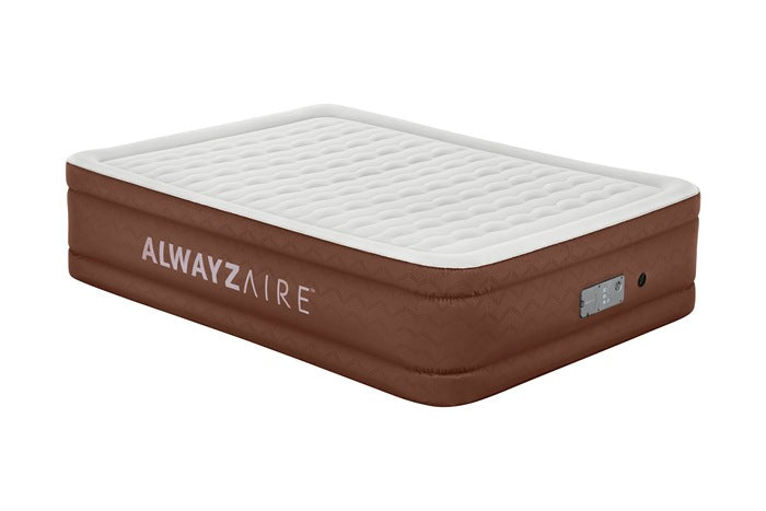 Matelas gonflable double couche avec pompe intégrée