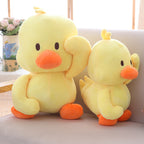 Canard en peluche jaune dansant avec expressions