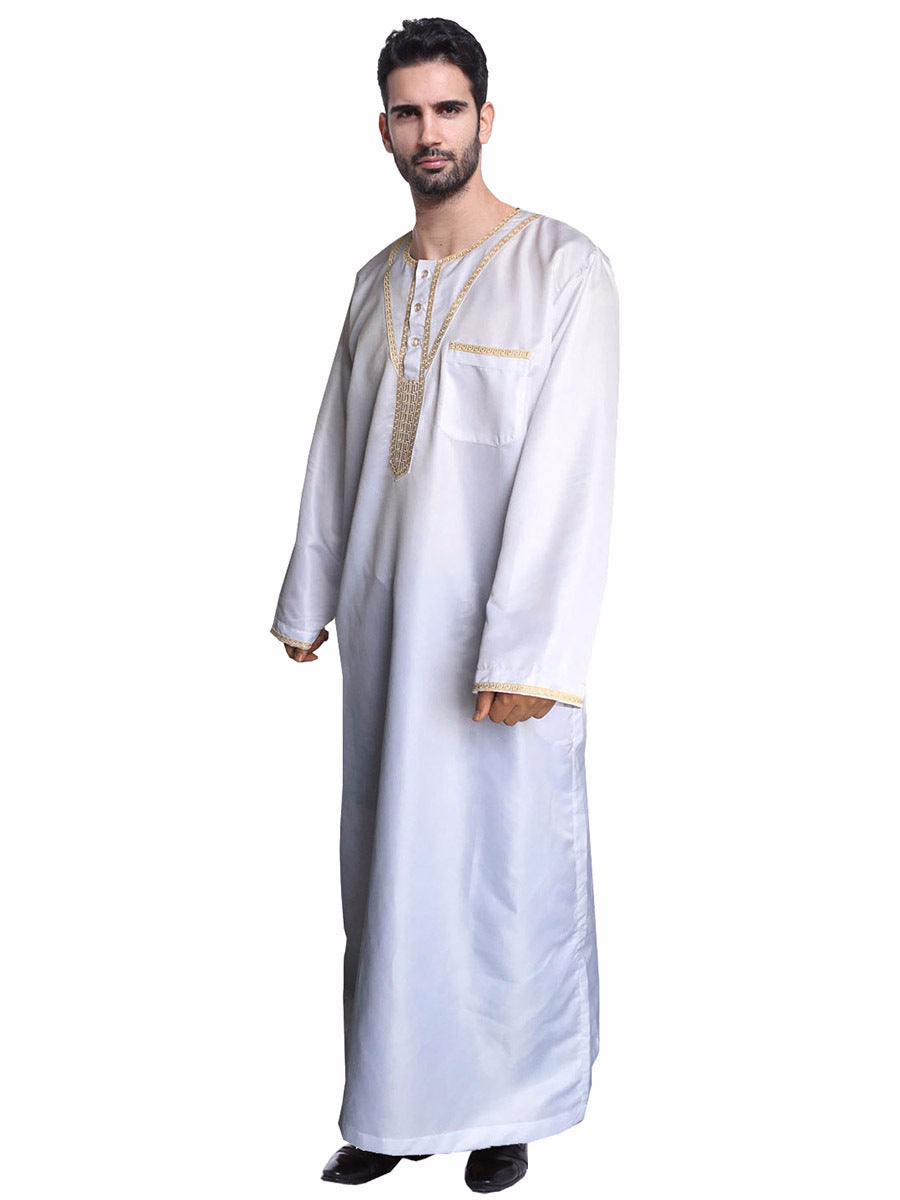 Robe musulmane arabe du Moyen-Orient pour homme
