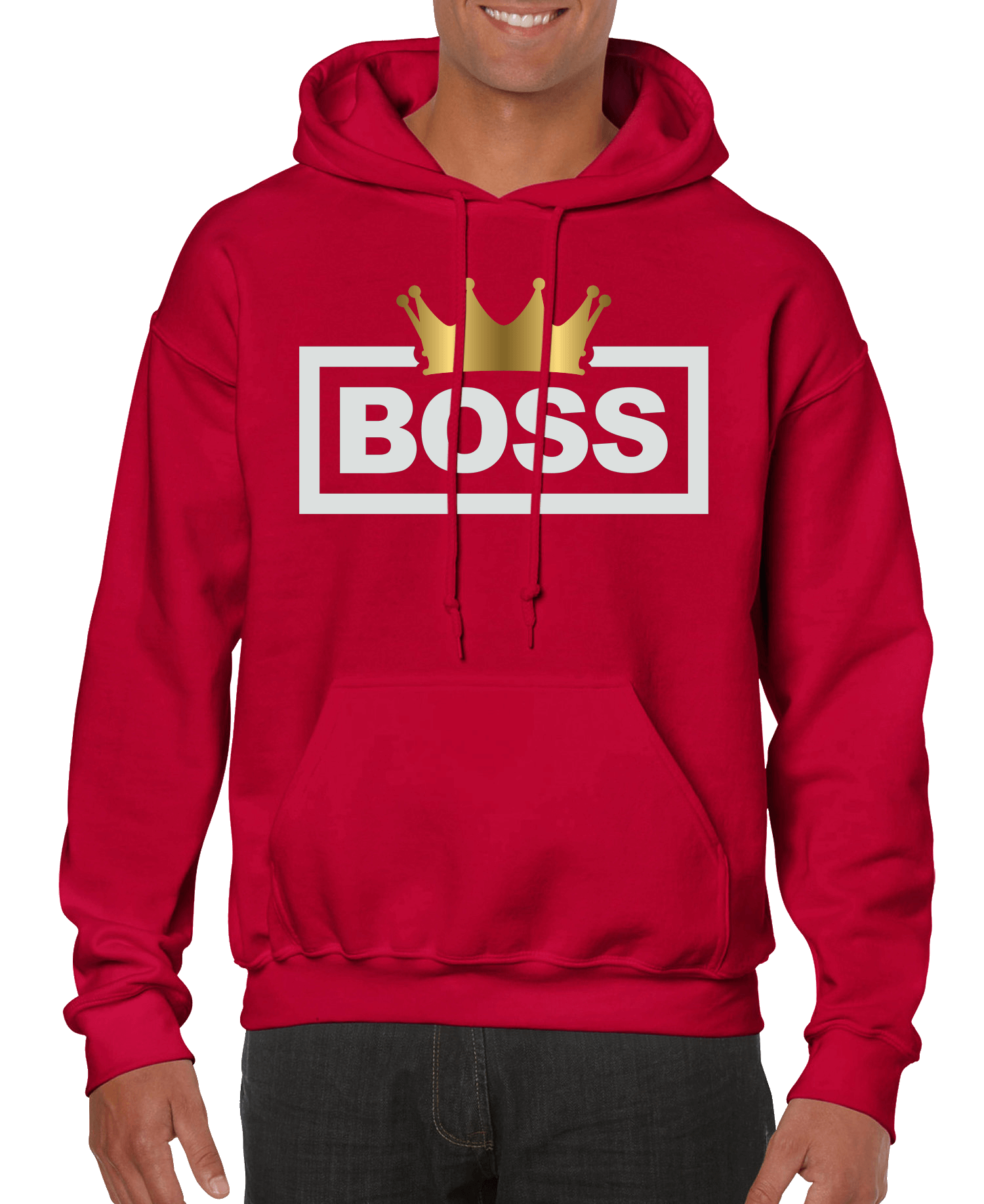 Sweat à capuche Boss Crown pour homme