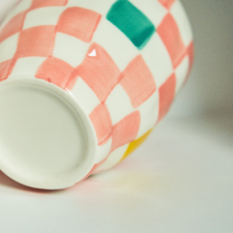 Tasses à café et à thé en céramique peintes à la main