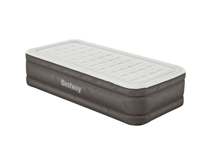 Matelas gonflable double couche avec pompe intégrée