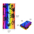 Serviette de plage en microfibre à séchage rapide pour le yoga et les voyages