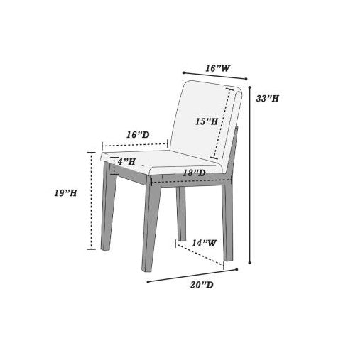 Ensemble de salle à manger 5 pièces finition grise, table et 4 chaises, assises en tissu beige, mobilier de cuisine/salle à manger, placage en hévéa, design unique