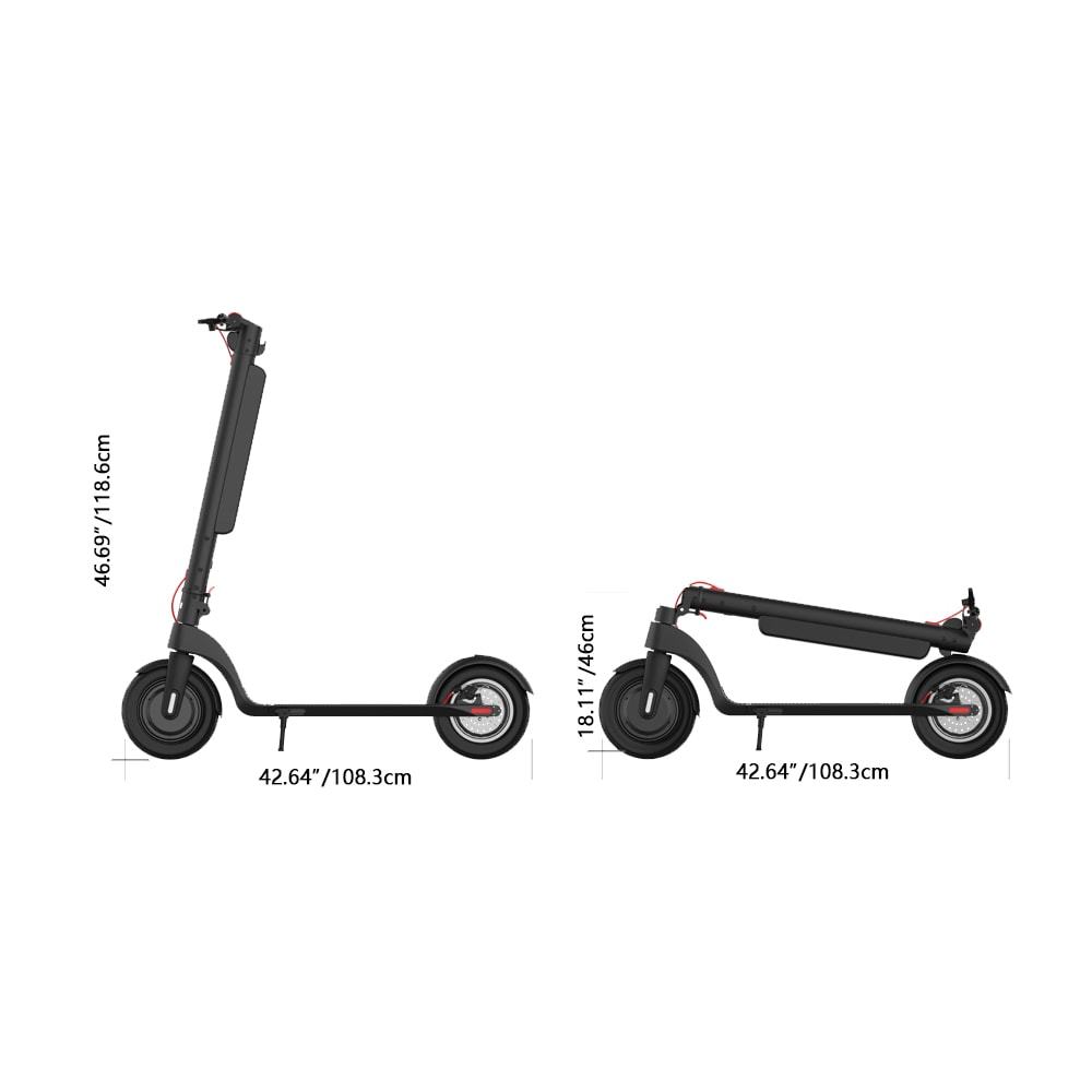 Plateformes invendables pour trottinettes électriques en alliage d'aluminium