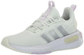Baskets adidas Racer TR23 pour femme, couleur Jade Cristal/Argent Métallisé/Blanc, pointure 6