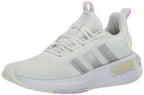 Baskets adidas Racer TR23 pour femme, couleur Jade Cristal/Argent Métallisé/Blanc, pointure 6