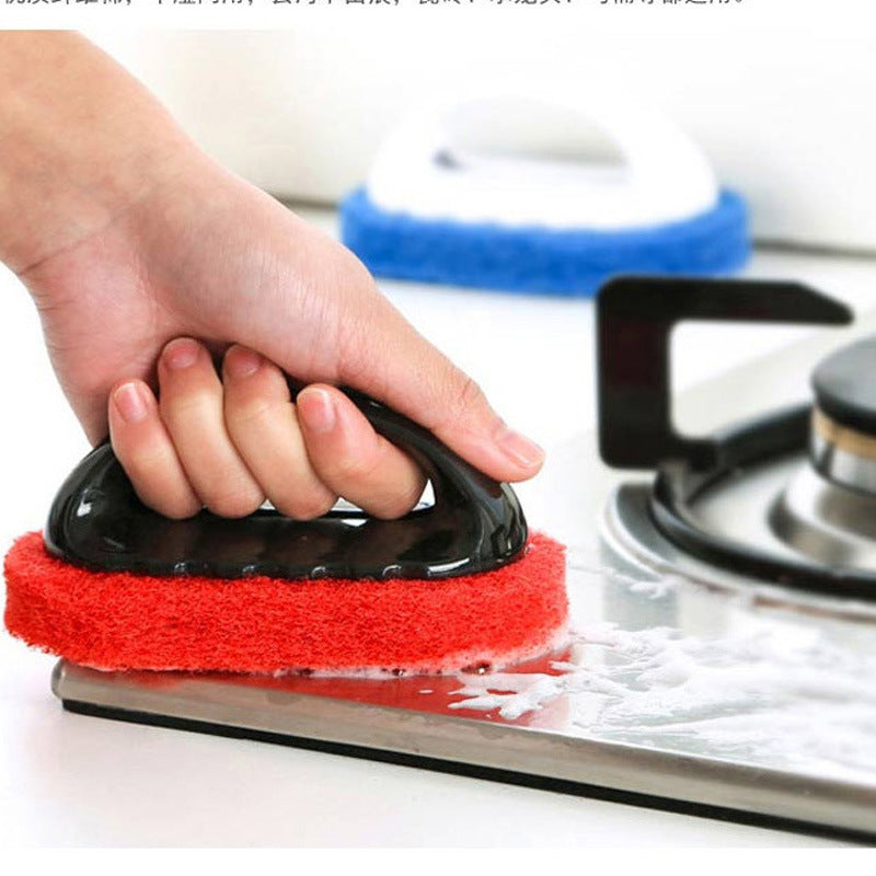 Brosse, nettoyant, éponge