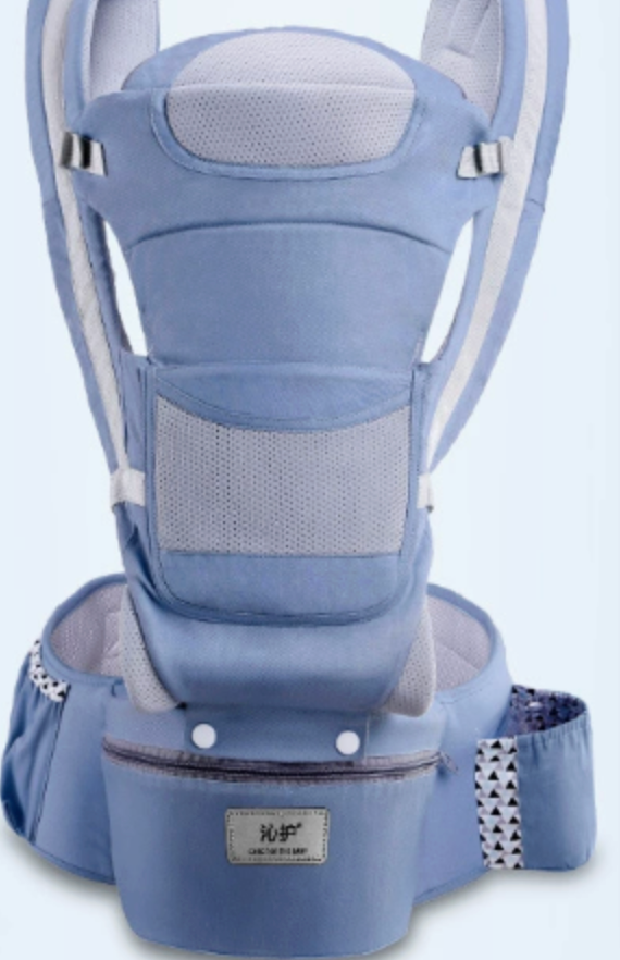 Porte-bébé avec siège de hanche Bass Bear pour portage ventral