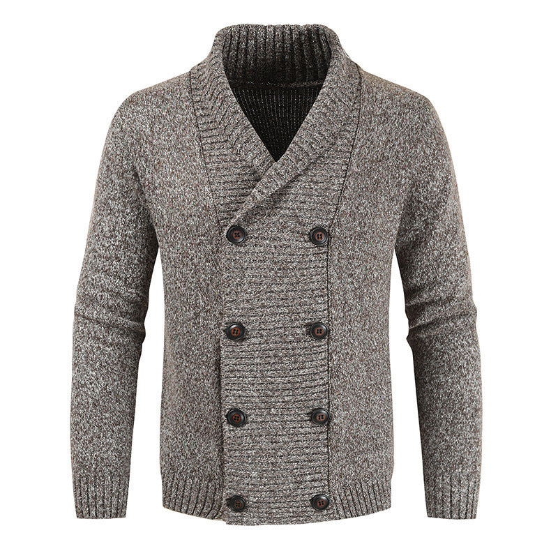 Gilet cardigan à capuche pour homme, coupe ajustée