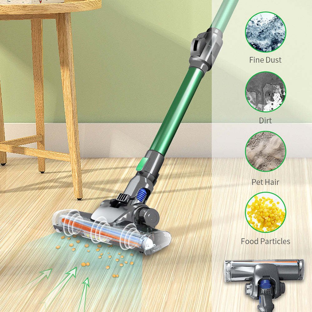 Aspirateur sans fil portatif avec tube pliable