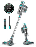 Aspirateur balai sans fil Belife BVC11 450 W 38 kPa avec 50 minutes d'autonomie, moteur sans balais 13 000 tr/min, puissant et idéal pour les sols durs, les poils d'animaux et les tapis. Convient à la maison.