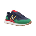 Baskets POLO RALPH LAUREN Train 89 Sport Junior Marine/Multicolore M035 Pointure 3,5 US Unisexe Enfant