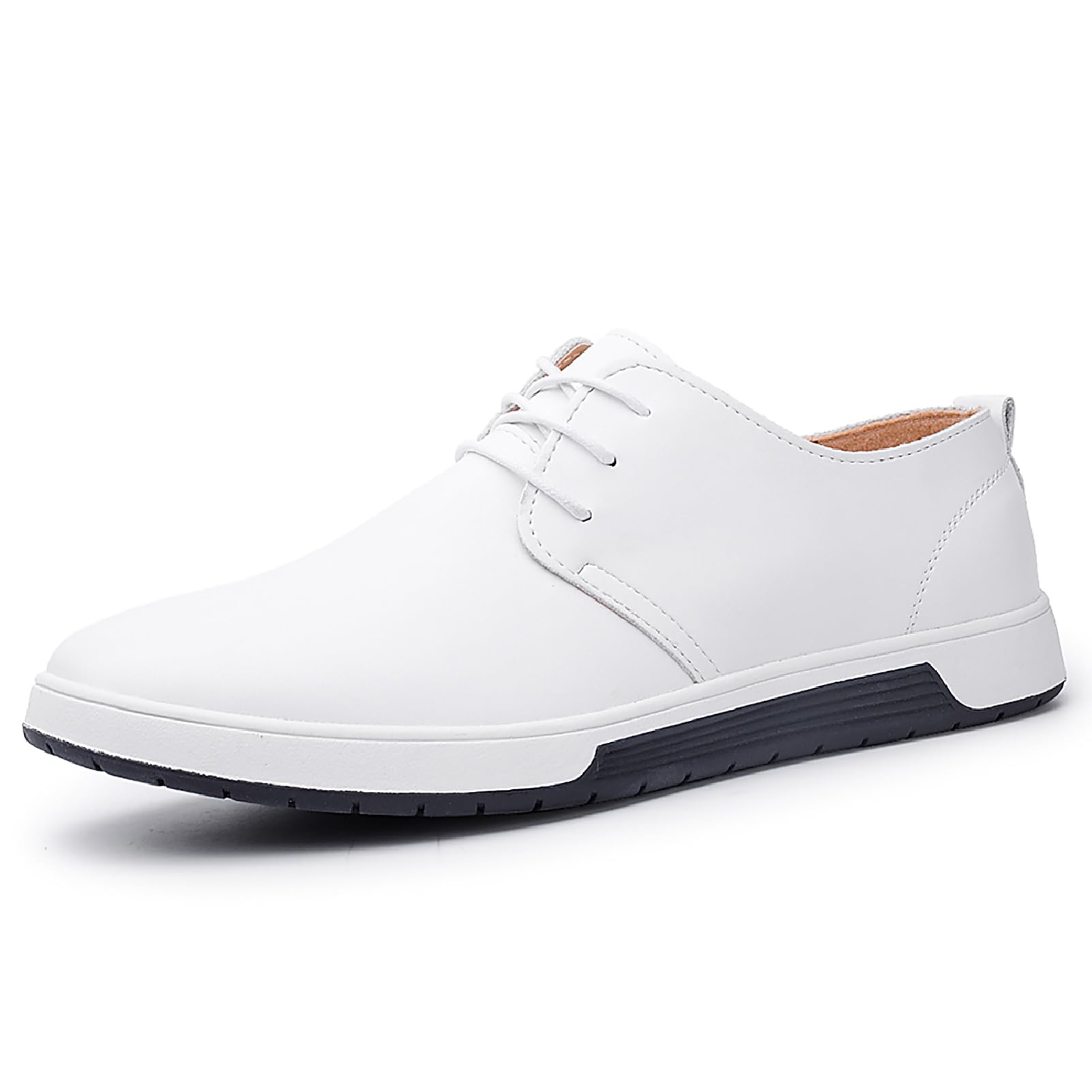 Chaussures habillées blanches pour homme XIPAI, baskets blanches, chaussures décontractées blanches, pointure US 11