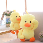 Canard en peluche jaune dansant avec expressions