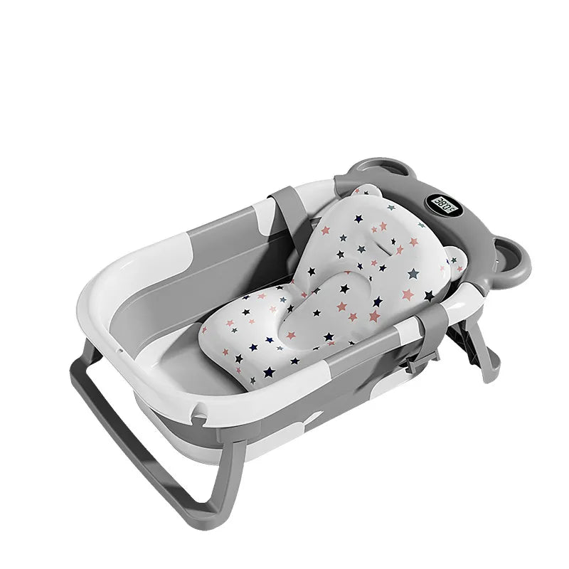Baignoire pour nouveau-né avec capteur de température