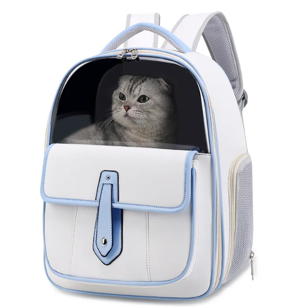 Sac de Transport pour Chat en PU Polyvalent