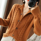 Gilet cardigan ample et décontracté pour femme, idéal pour l'automne