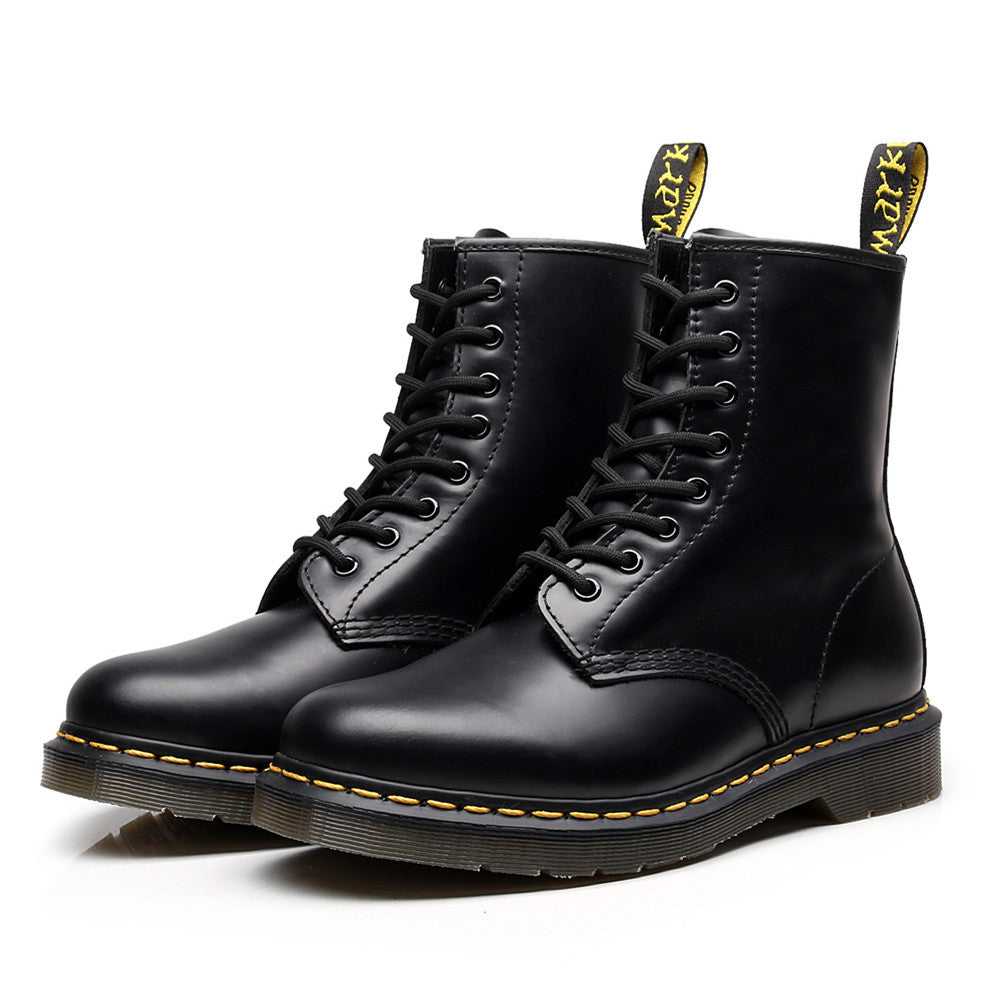 Bottines Martin pour femmes - Bottines courtes en cuir tendance
