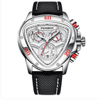 Montre à quartz pour homme avec tête de serpent