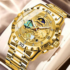 Montre à quartz, montre de ville étanche, petit modèle à trois broches