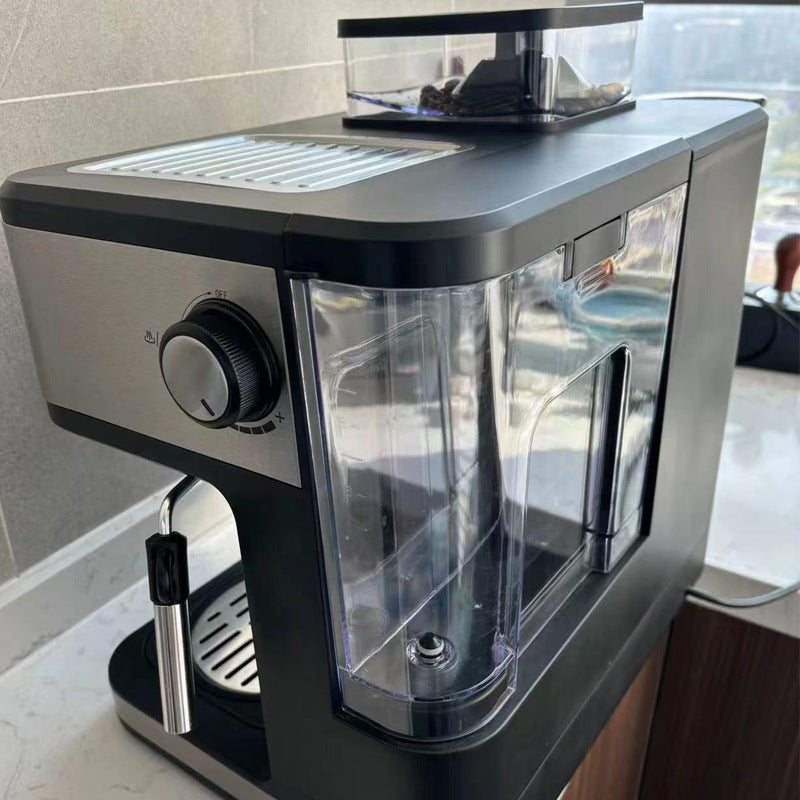 Machine à expresso automatique avec broyeur et mousseur à lait