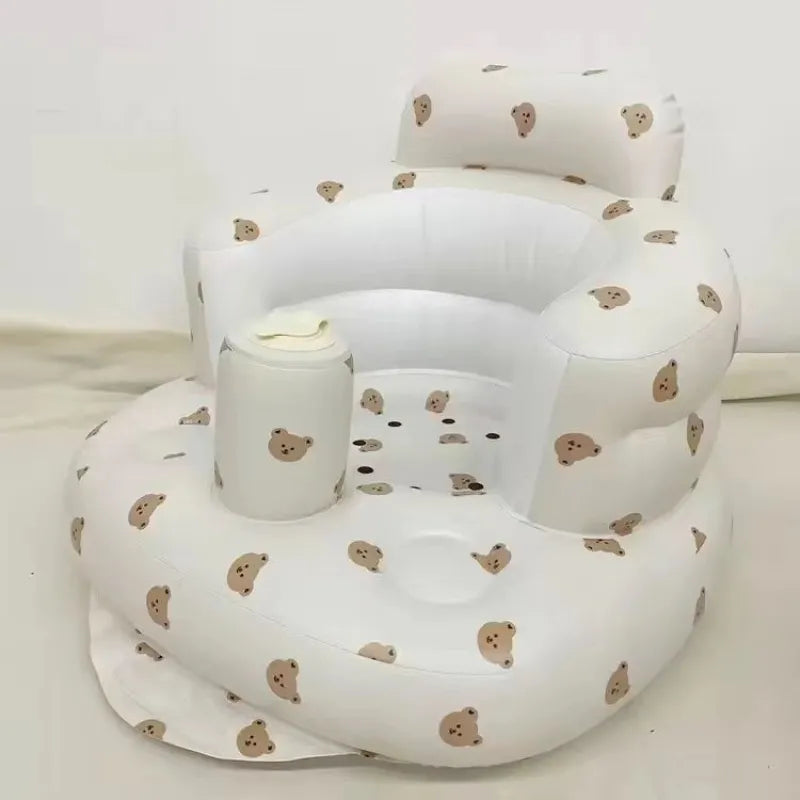 Chaise bébé gonflable pour les repas et le bain