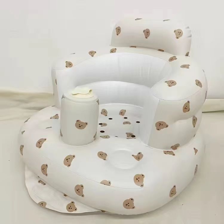 Chaise bébé gonflable pour les repas et le bain