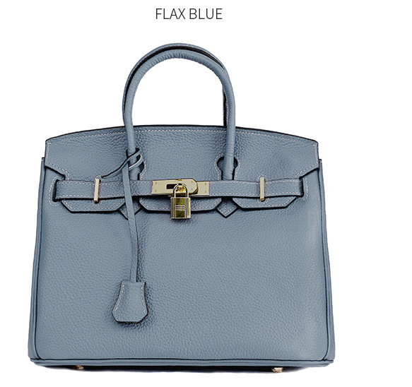 Sac Platinum en cuir de vachette pleine fleur pour femme