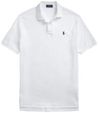 Polo Ralph Lauren pour homme grandes tailles, manches courtes, toucher doux (taille 2X, blanc)