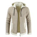 Gilet cardigan à capuche décontracté pour homme