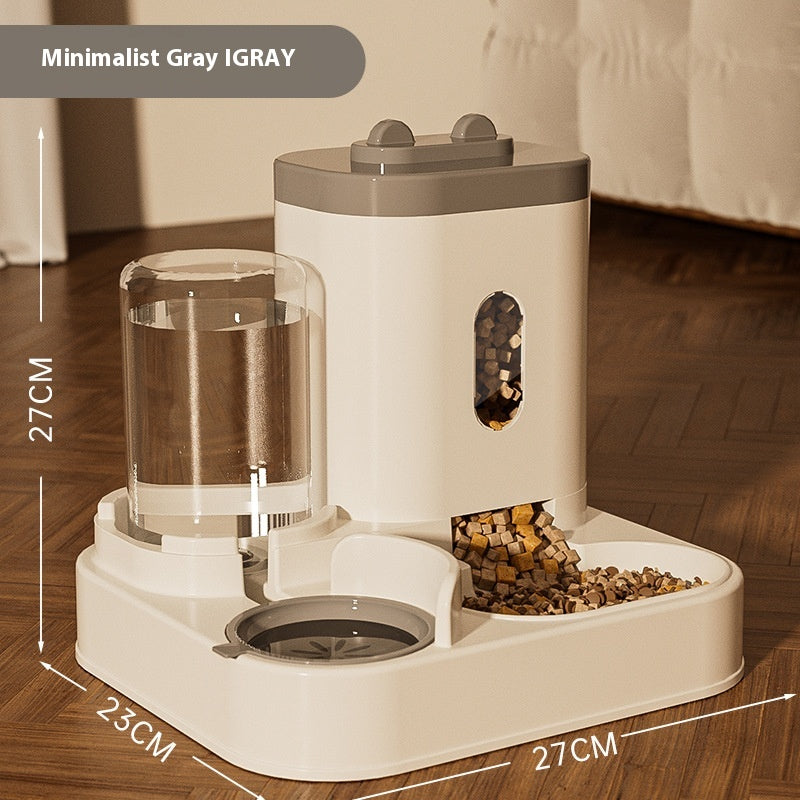 Distributeur Automatique de Nourriture et d'Eau pour Animaux