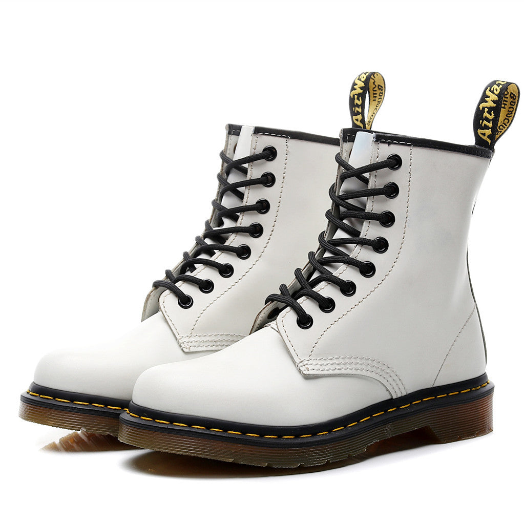 Bottines Martin pour femmes - Bottines courtes en cuir tendance