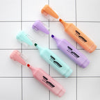 Surligneurs pastel avec clip de poche (paquet de 3)