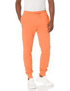 Pantalon de jogging Lacoste Sport Fleece pour homme, orange mandarine, taille S (US)