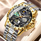 Montre à quartz, montre de ville étanche, petit modèle à trois broches