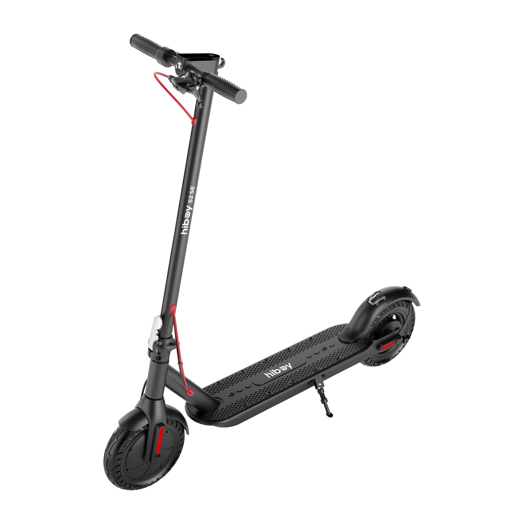 Trottinette électrique Hiboy, pneus 10 pouces, autonomie de 27 km, moteur de 430 W (puissance maximale), vitesse maximale de 30 km/h, double système de freinage. Trottinette électrique idéale pour les trajets domicile-travail et les déplacements urbains c